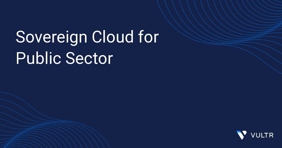 Sovereign Cloud for Public Sector